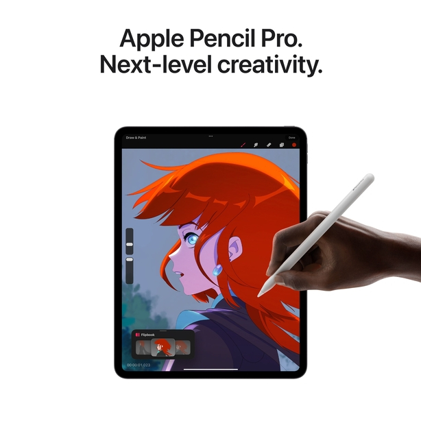 13-inch iPad Pro Wi_Fi 1TB with nano-texture glass-Silver image 8