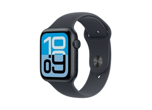 Apple Watch SE 3 GPS 44mm Midnight Aluminium Case with Midnight Sport Band - M/L
