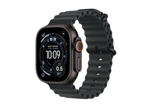 Apple Watch Ultra 3 GPS + Cellular 49mm Black Titanium Case with Black Alpine Loop - Small