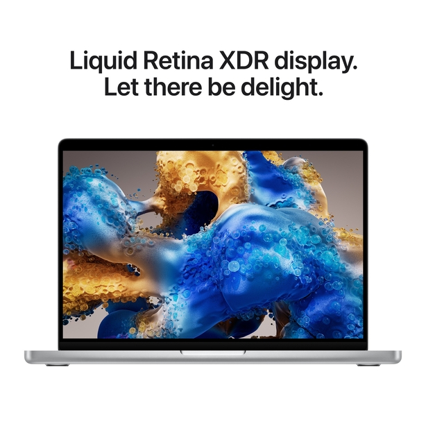 14-inch MacBook Pro: Apple M5 chip with 10_core CPU and 10_core GPU, 16GB, 1TB SSD - Silver image 6